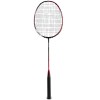 RSL Gravite Play badminton racket in black and red – full product view