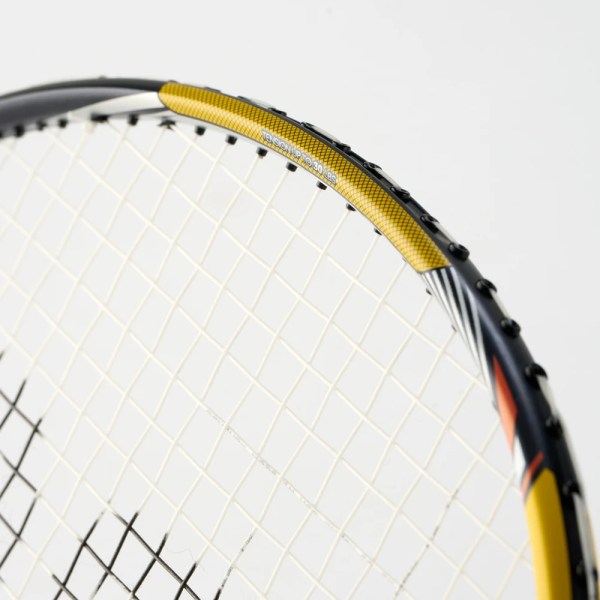 RSL Gravite Game badminton racket – upper-frame detail