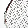 RSL Gravite Play badminton racket – silver and black frame detail